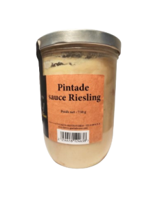 Pintade de qualité au Riesling | La ferme Goettelmann