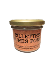Rillette Pures Porc de qualité | Produits Fermie- La Ferme Goettelmann