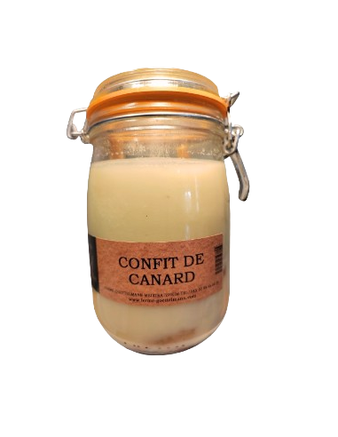 Confit de canard en conserve | La ferme Goettelmann, restaurant
