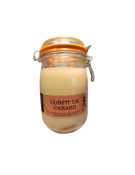 Confit de canard en conserve | La ferme Goettelmann, restaurant