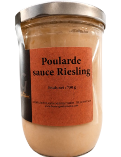 Poularde de qualité au Riesling | Produits frais La Ferme Goettelmann