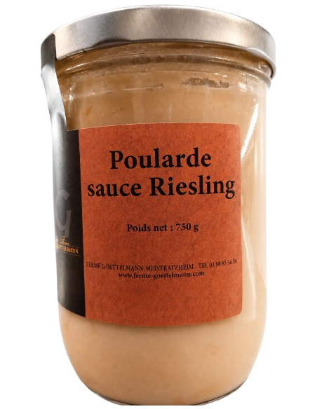 Poularde de qualité au Riesling | Produits frais La Ferme Goettelmann